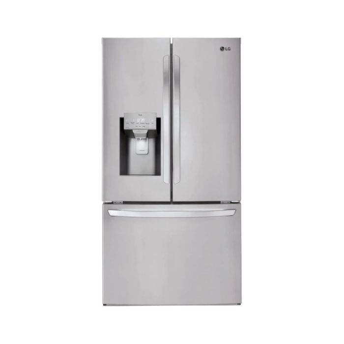 Refrigérateur LG LRFS28XBS Inox Portes françaises largeur 36 pouces Capacité 27.7 pieds cubes