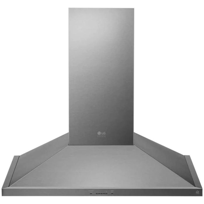 Hotte 36 Po. 600 Pieds cubes par minute LG LSHD3680ST Inox Installation Montage mural  600 pieds cubes par minute