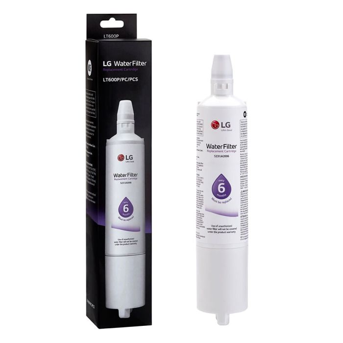 LG Water filter LT600P White 2 in. in White showcased by Corbeil Appliances