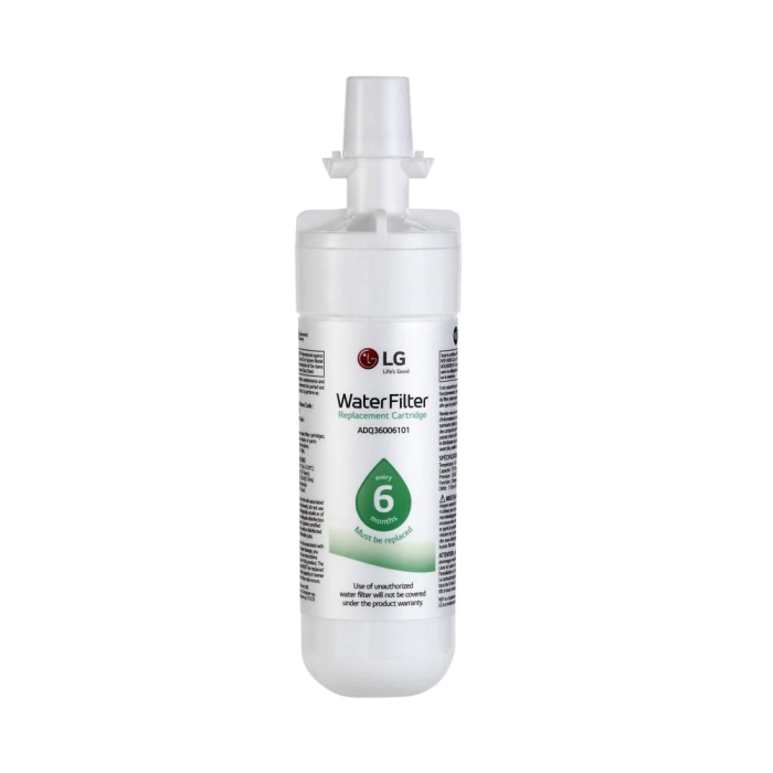 LG Water filter LT700P White 2 in. in White showcased by Corbeil Appliances