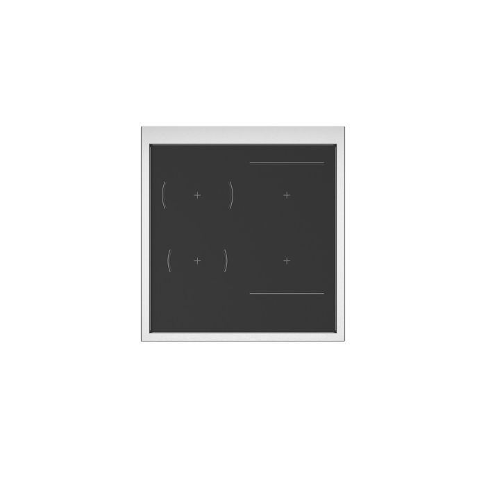 24 In. Induction Range Bertazzoni MAS244IFEMXB  Silver  4 Burners     Capacity 2.5 cubic feet  9250 Watts  Width 24 inches