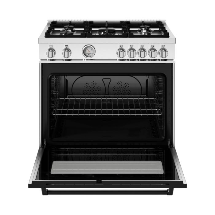 Cuisinière 36 Po. Gaz Bertazzoni MAS365GASXV  Inox 5 bruleurs     Capacité 5.9 pieds cubes   largeur 36 pouces
