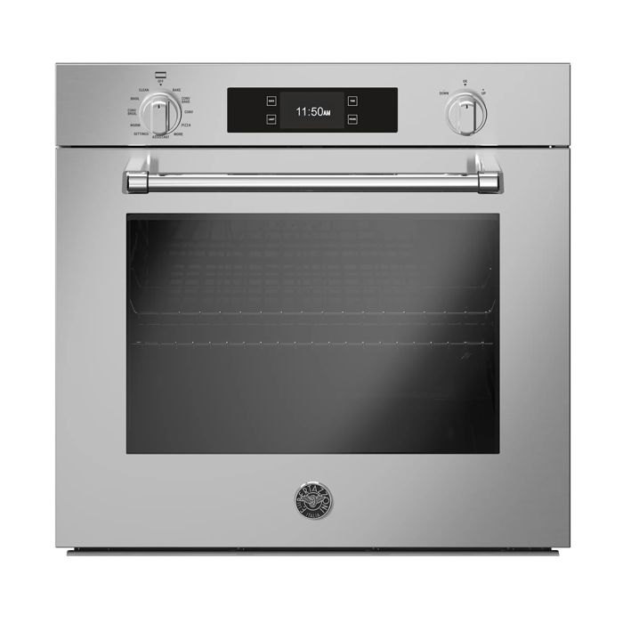 Wall oven  Bertazzoni MAST30FSEXT Stainless   Capacity  4.1 cubic feet  5400 Watts  Built-in Width 30 inches