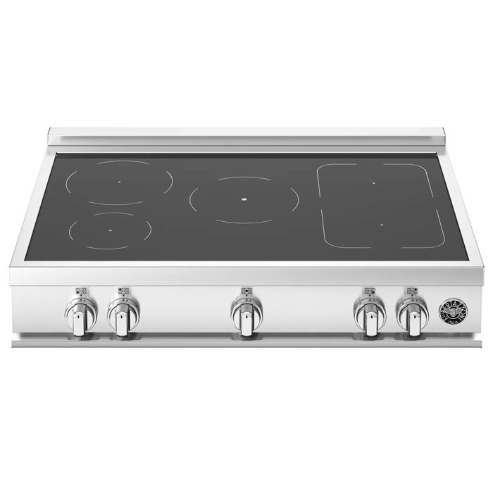36 In. Induction Range Bertazzoni MAST365IRTXT  Stainless  5 Burners       Width 36 inches