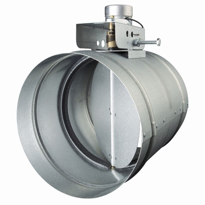 Best Make-up air damper MD6TU Stainless 10 in. in Stainless showcased by Corbeil Appliances