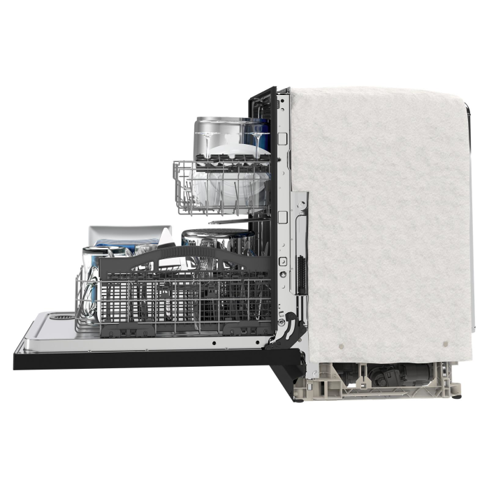 23.88 In. 50 dB Dishwasher Maytag MDB4949SKB width 24 inches  50 Decibels  Built-in