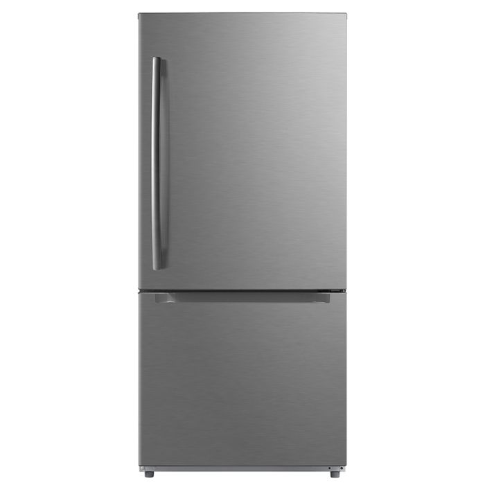 Refrigerator Moffat MDE19DSNKSS Stainless  Capacity 18.6 cubic feet Bottom Freezer / Drawer   width 30 inches