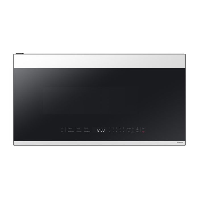 Over the range microwave 1500 W 2.1 cu. ft. Samsung ME21DB650012AC  White Capacity 2.1 cubic feet  power 1500 watt  Over the Range
