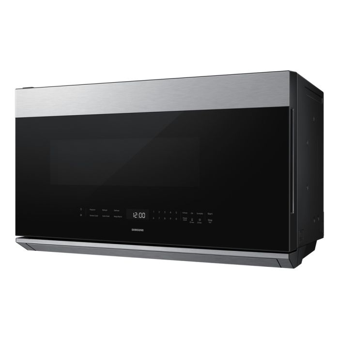 Microwave 1500 W 2.1 cu. ft. Samsung ME80H2160RAC  Stainless Capacity 2.1 cubic feet  power 1500 watt  Over the Range
