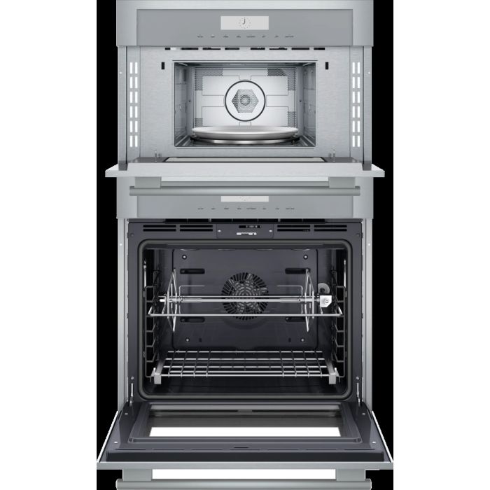 Oven Combo Thermador MEDMC301WS  in Stainless  Oven 1 True Convection Oven 2 Manual Built-in width 30