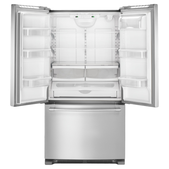 Refrigérateur Maytag MFC2062FEZ Inox Portes françaises largeur 36 pouces Capacité 20 pieds cubes