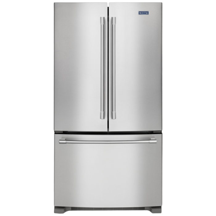 Refrigerator Maytag MFC2062FEZ Stainless  Capacity 20 cubic feet French Door   width 36 inches