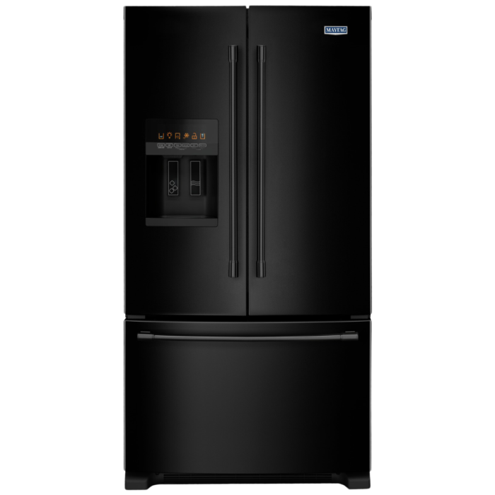 Refrigerator Maytag MFI2570FEB Black  Capacity 24.7 cubic feet French Door   width 36 inches