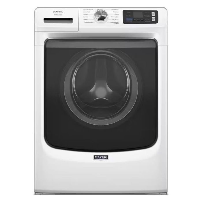 Laveuse Maytag Chargement frontal MFW7020RW 5.8 pi. cu.   Capacité 5.8 pieds cubes  12 cycles   Autoportant   cuve Acier Inoxydable