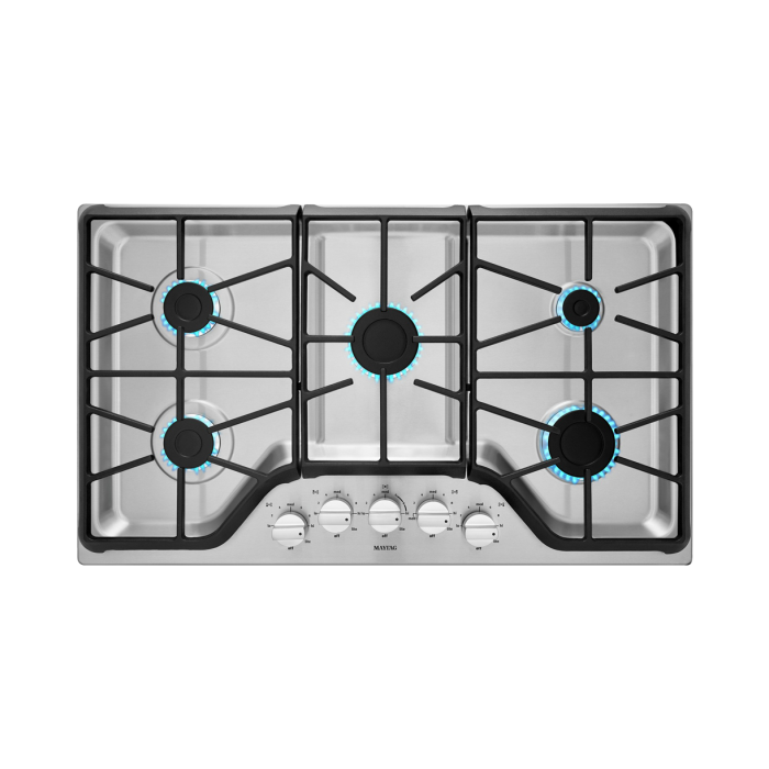 Cooktop Maytag MGC7536DS Gas 5 elements presented by Corbeil