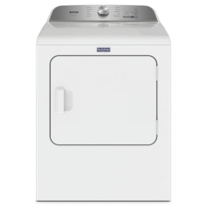 Sécheuse Maytag MGD6500MW 7 pi. cu.   Capacité  7 pieds cubes  Cycles 12   Autoportant   Système de séchage Ventilé