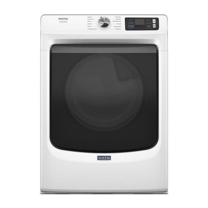Dryer Maytag MGD7020RW 7.4 cu. ft. in White  Capacity 7.4 cubic feet Cycles 12   Freestanding  Drying system Ventilated/Steam