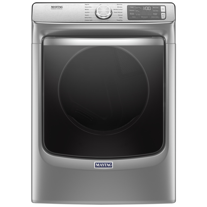 Dryer Maytag MGD8630HC 7.3 cu. ft. in Metallic Slate  Capacity 7.3 cubic feet Cycles 14   Stackable  Drying system Ventilated