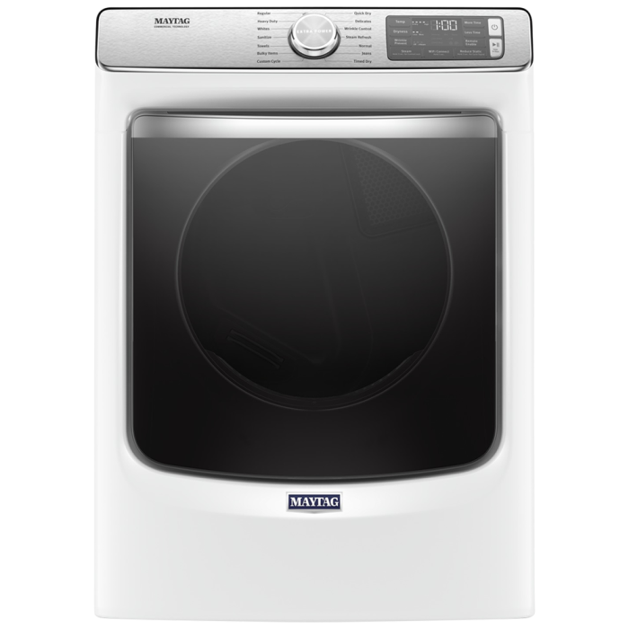 Dryer Maytag MGD8630HW 7.3 cu. ft. in White  Capacity 7.3 cubic feet Cycles 14   Stackable  Drying system Ventilated