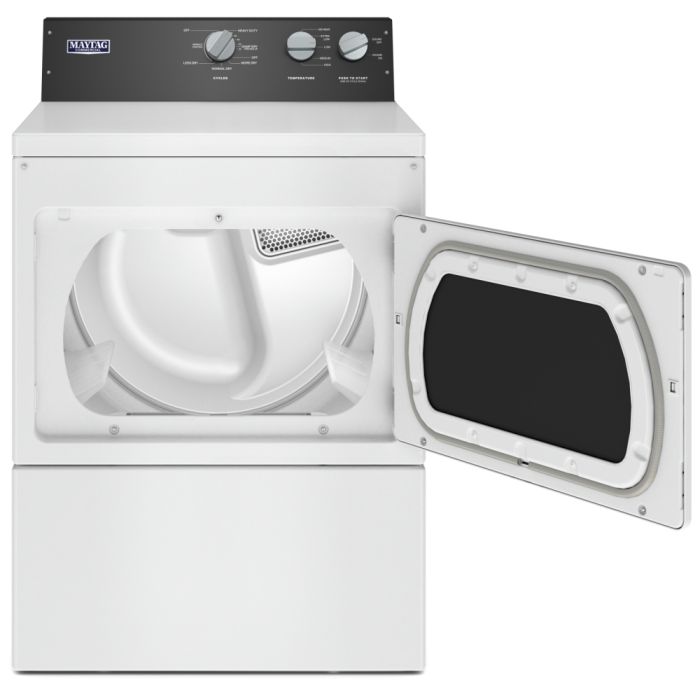 Sécheuse Maytag MGDP586KW 7.4 pi. cu.   Capacité  7.4 pieds cubes  Cycles 11   Autoportant   Système de séchage Ventilé