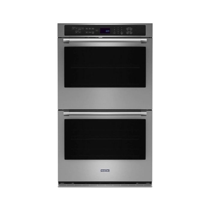 Wall oven  Maytag MOED6030LZ Stainless   Capacity  5 cubic feet  2,800 W/2,427W Watts  Built-in Width 30 inches