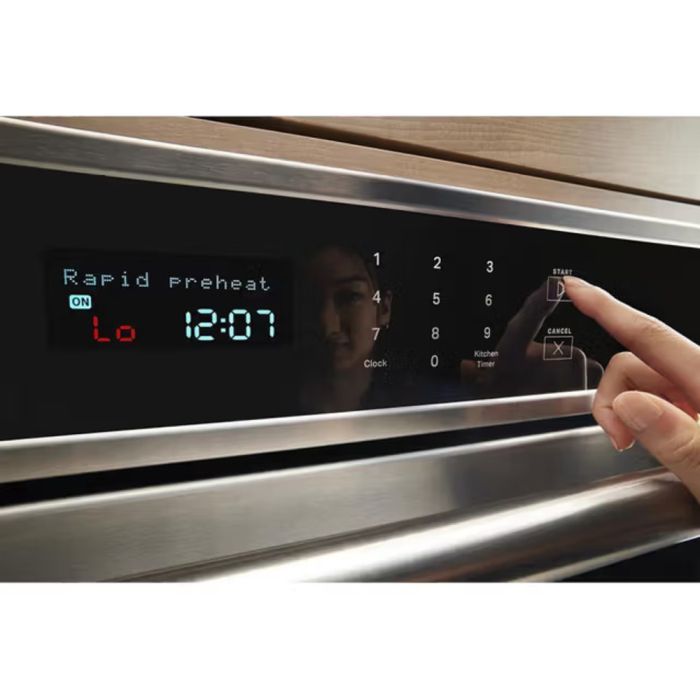Four mural  Maytag MOES4030TZ Inox   Capacité  5 pieds cubes   Autoportant largeur 30 pouces
