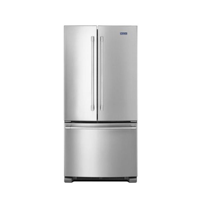 Refrigérateur Maytag MRFF5033PZ Inox Portes françaises largeur 33 pouces Capacité 22 pieds cubes