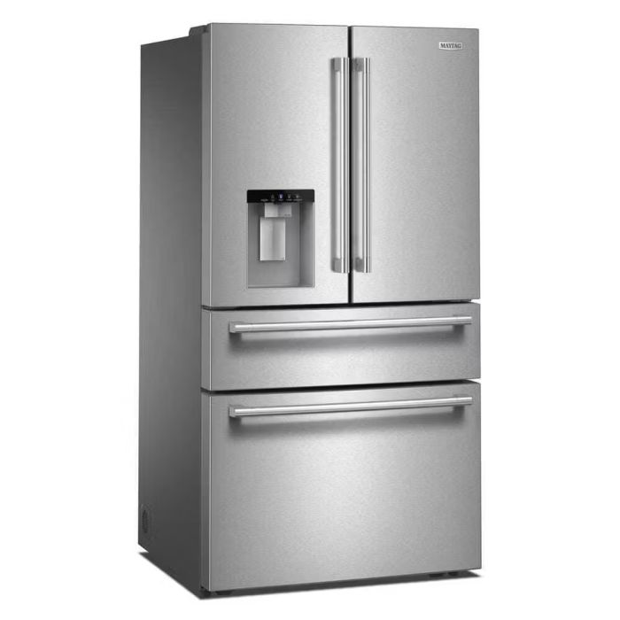 Refrigérateur Maytag MRMF5436TZ Inox Portes françaises largeur 36 pouces Capacité 29 pieds cubes
