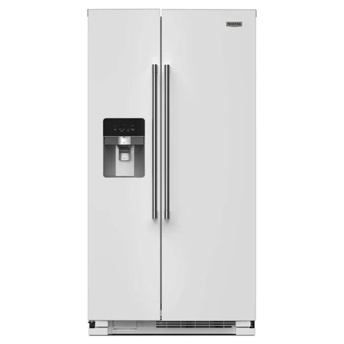 Refrigerator Maytag MRSF4036PW White  Capacity 15.44 cubic feet Side by Side   width 36 inches