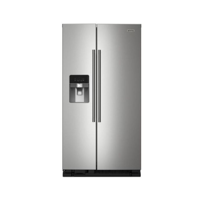 Refrigerator Maytag MRSF4036PZ Stainless  Capacity 24.5 cubic feet Side by Side   width 36 inches