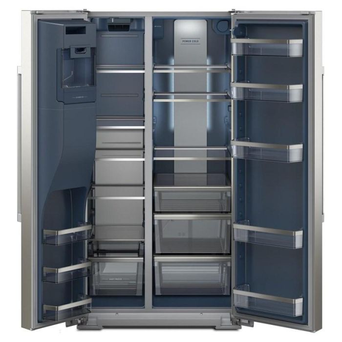 Refrigérateur Maytag MRSF6636RZ Inox Côte à côte largeur 36 pouces Capacité 28.7 pieds cubes