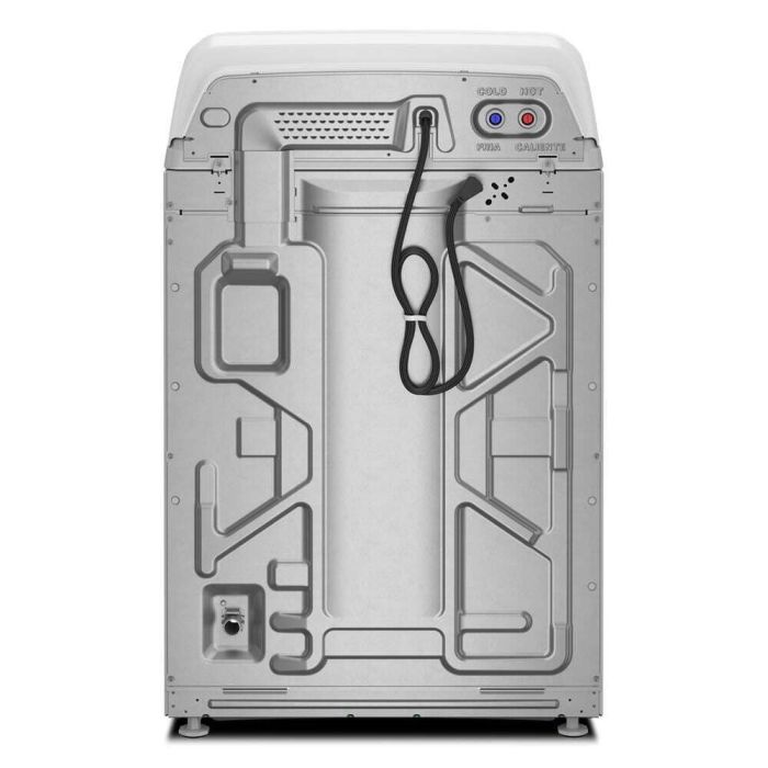 Laveuse Maytag Chargement vertical MTW3805TW 4 pi. cu.   Capacité 4 pieds cubes  6 cycles   Autoportant   cuve Acier Inoxydable