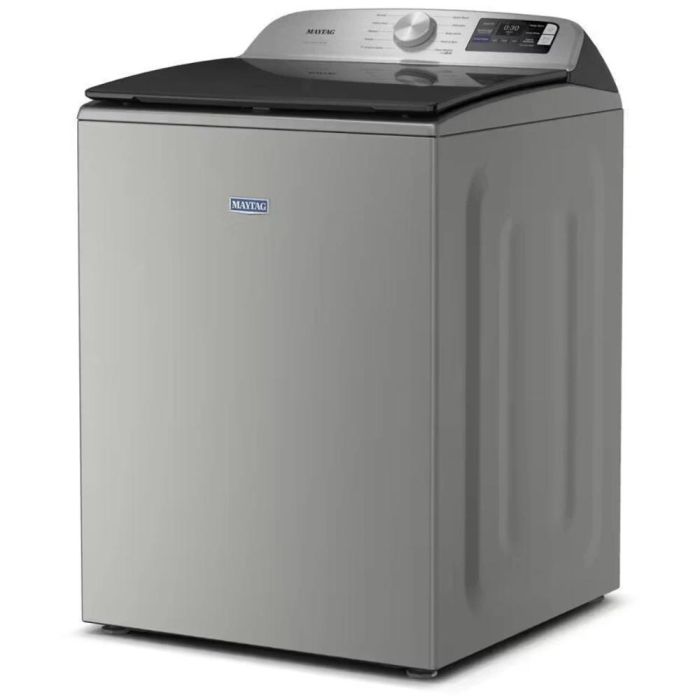 5.2 cu. ft. Top Load Washer  Maytag MTW6205RR   Capacity  5.2 cubic feet  10 cycles   Freestanding   Stainless Steel tub