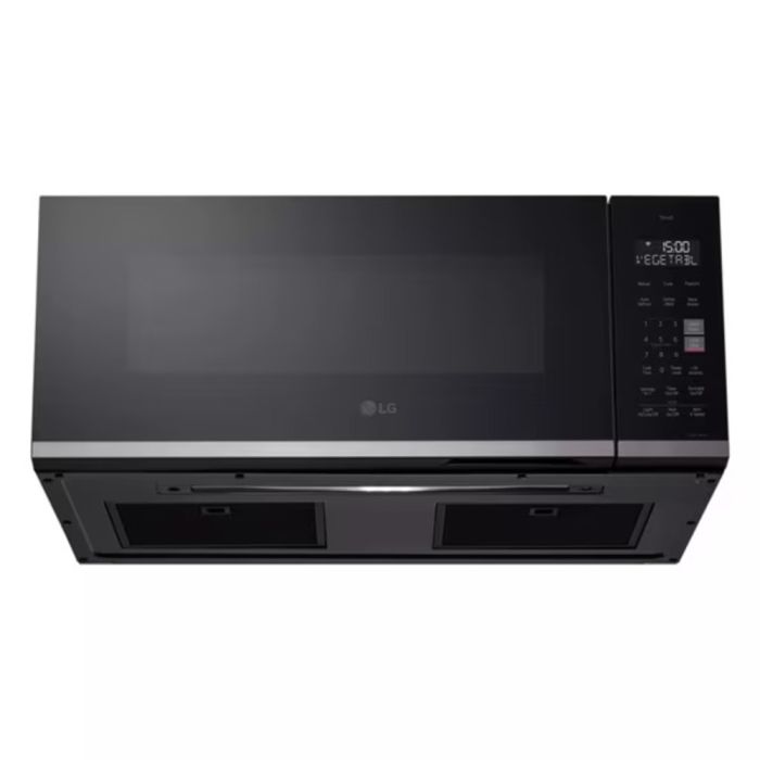 Micro-onde à hotte intégrée 1800 W 1.3 pi. cu. LG MVEF1323F  Inox Capacité 1.3 pied cubic  puissance 1800 watt  Hotte sous cabinet
