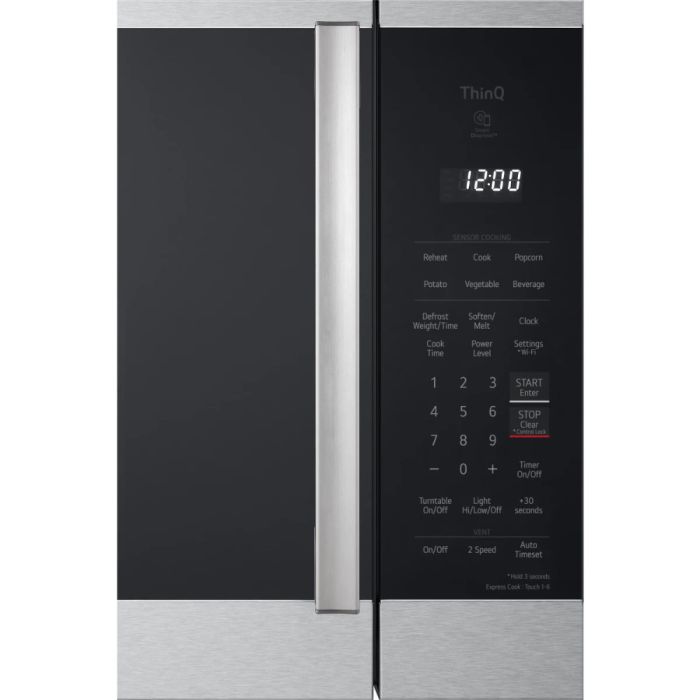 Over the range microwave 1600 W 300 Cubic feet per minute lg MVEM1825X