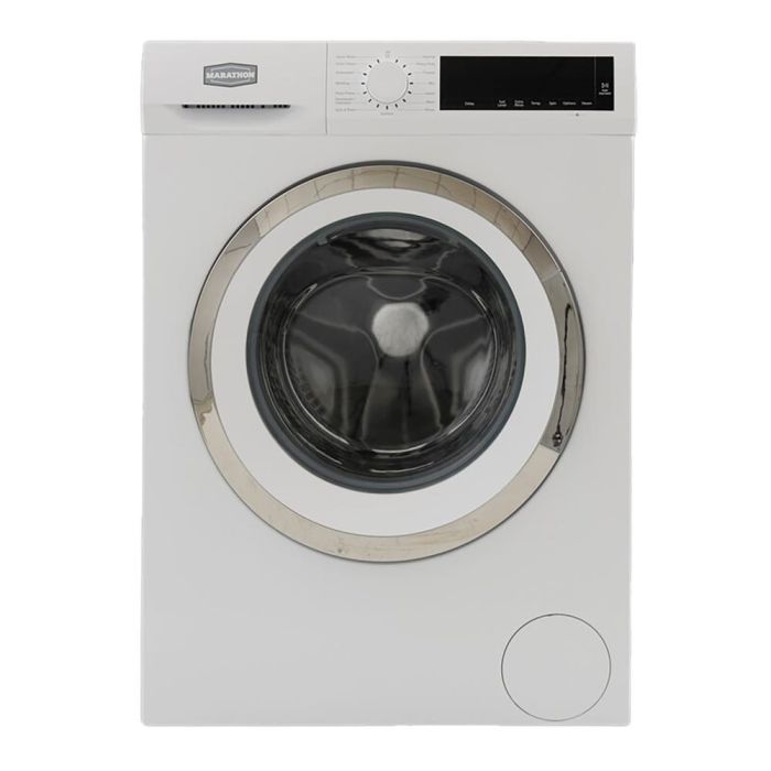 2.2 cu. ft. Front load Washer  Marathon MWM2214W   Capacity  2.2 cubic feet  15 cycles   Freestanding   Stainless Steel tub