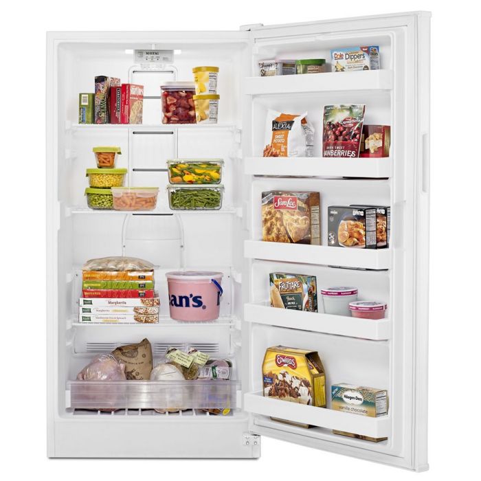 Freezer Maytag MZF34X16DW  White capacity 16  cubic feet Freestanding 31 inches