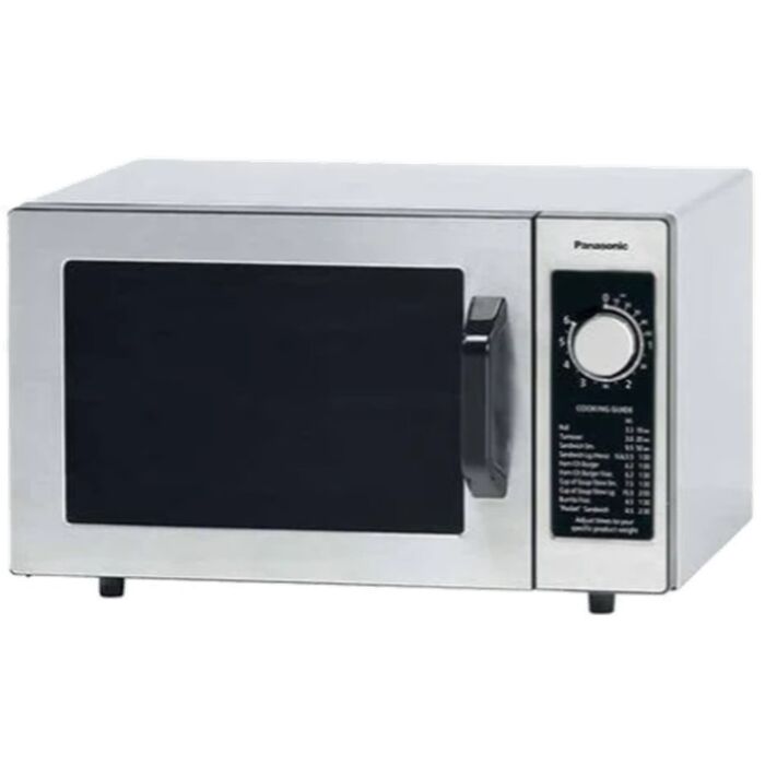 Micro-onde 1000 W 0.8 pi. cu. Panasonic NE1025CC  Inox Capacité 0.8 pied cubic  puissance 1000 watt  Sur comptoir