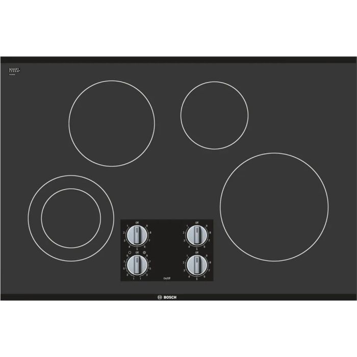 Cooktop Bosch NEM5066UC Ceramic Glass 5 elements presented by Corbeil