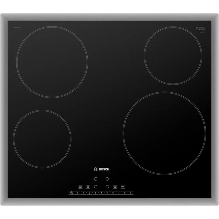 Cooktop Bosch NET5469SC Ceramic Glass 4 elements presented by Corbeil