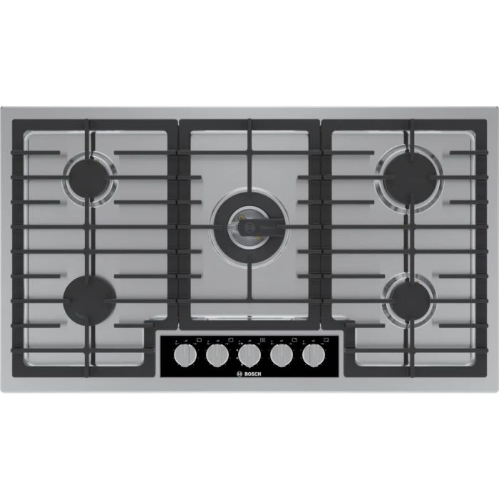 Cooktop Bosch NGMP659UC Gas 5 elements presented by Corbeil