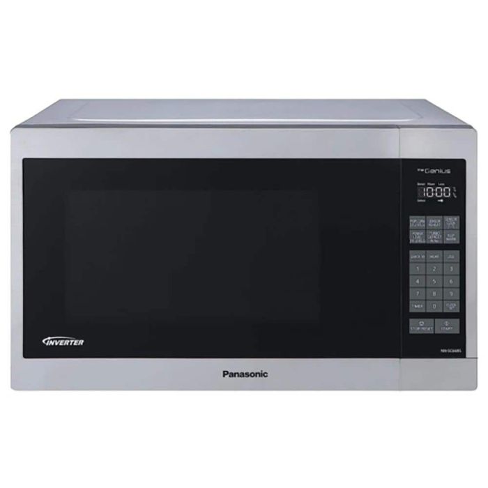 Micro-onde 1200 W 1.3 pi. cu. Panasonic NNSC669SC  Inox Capacité 1.3 pied cubic  puissance 1200 watt  Encastrable