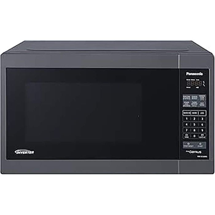 Micro-onde 1200 W 1.3 pi. cu. Panasonic NNSC688SC  Noir Capacité 1.3 pied cubic  puissance 1200 watt  Encastrable