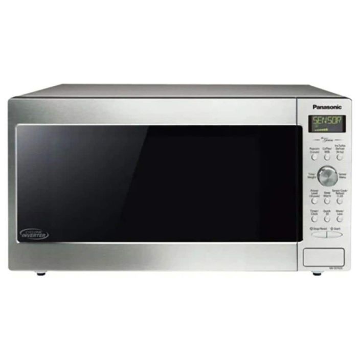 Microwave 1200 W 1.6 cu. ft. Panasonic NNSD765SC  Stainless Capacity 1.6 cubic feet  power 1200 watt  Built-in