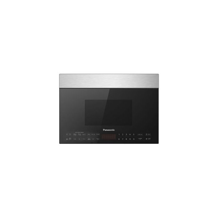 Microwave 1000 W 1.4 cu. ft. Panasonic NNSG138S  Black Capacity 1.4 cubic feet  power 1000 watt  Over the Range