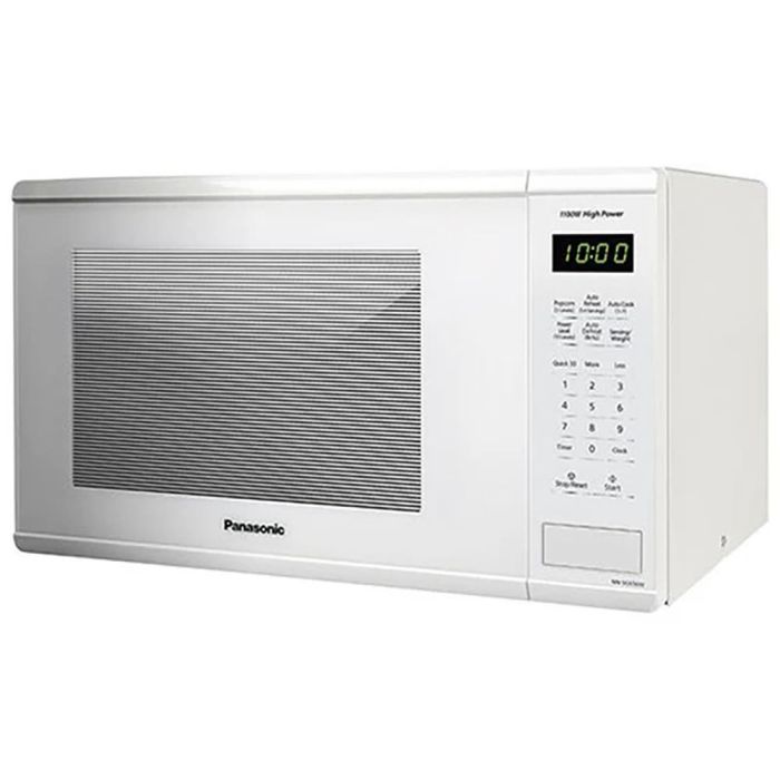 Microwave 1100 W 1.3 cu. ft. Panasonic NNSG656WC  White Capacity 1.3 cubic feet  power 1100 watt  Built-in