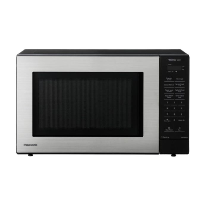 Micro-onde 1200 W 1.2 pi. cu. Panasonic NNST66QSC  Inox Capacité 1.2 pied cubic  puissance 1200 watt  Sur comptoir