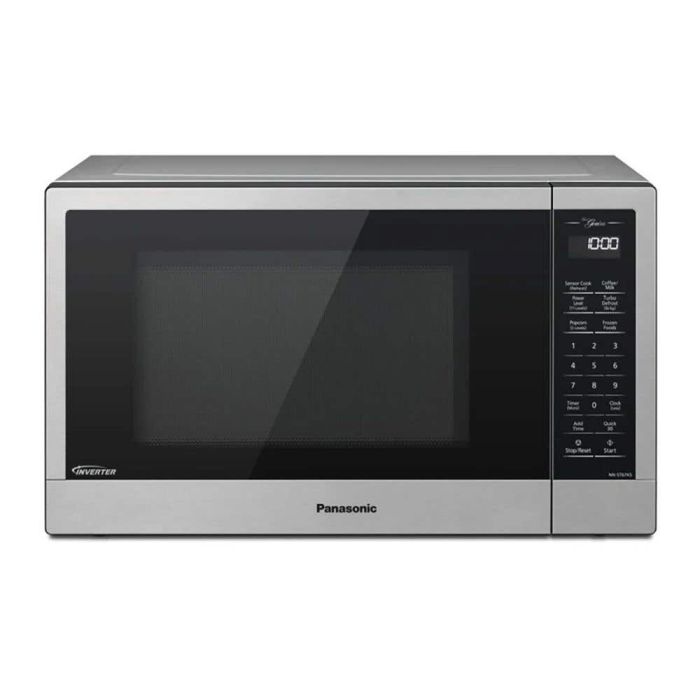 Microwave 1200 W 1.2 cu. ft. Panasonic NNST67KSC  Silver Capacity 1.2 cubic feet  power 1200 watt  Built-in