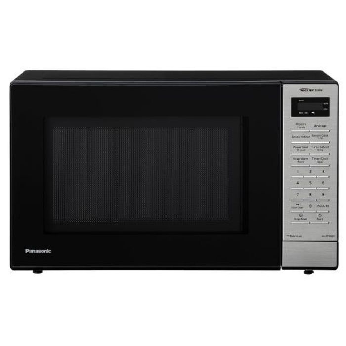 Micro-onde 1200 W 1.2 pi. cu. Panasonic NNST68QSC  Blanc Capacité 1.2 pied cubic  puissance 1200 watt  Sur comptoir