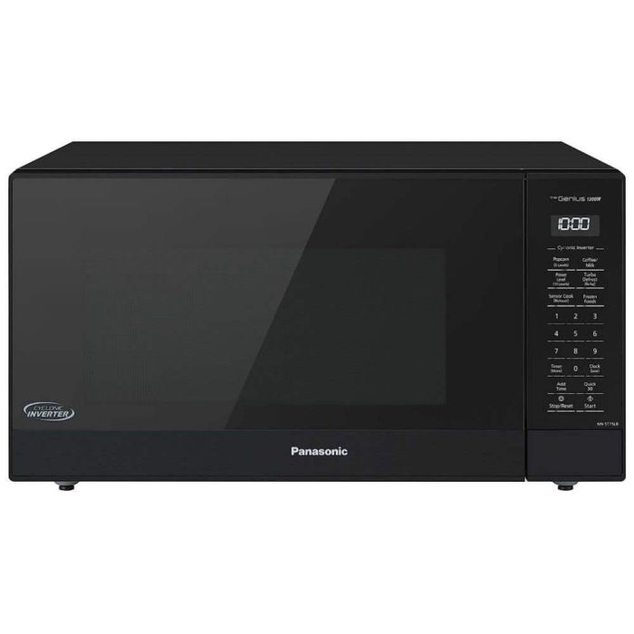 Micro-onde 1200 W 1.6 pi. cu. Panasonic NNST75LBC  Noir Capacité 1.6 pied cubic  puissance 1200 watt  Encastrable